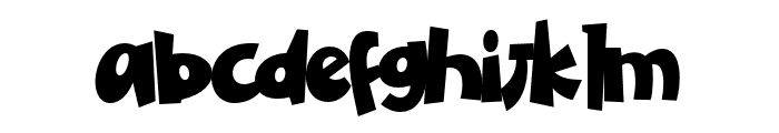 Pandicorn Regular Font LOWERCASE