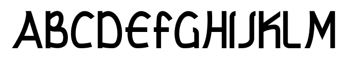 Pandoz Font UPPERCASE