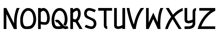 Pandoz Font UPPERCASE
