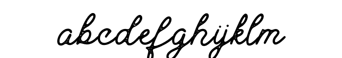 Pangharsa-Regular Font LOWERCASE