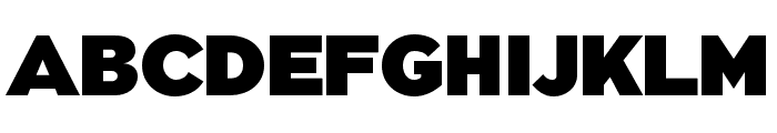 Pangi Extra Black Font UPPERCASE