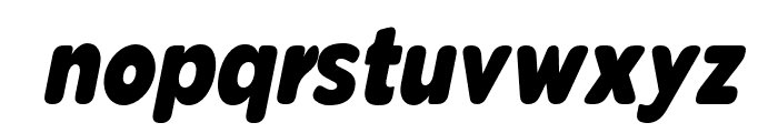 Pangi Rounded Black Cond Ita Font LOWERCASE