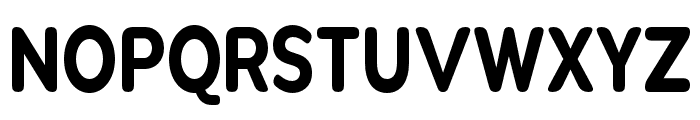 Pangi Rounded Bold Condensed Font UPPERCASE