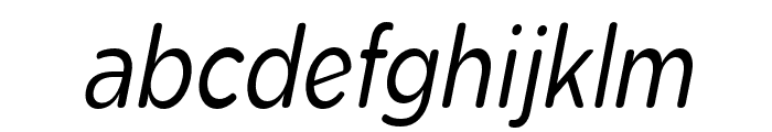 Pangi Rounded Condensed Italic FONT