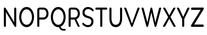 Pangi Rounded Condensed Font UPPERCASE