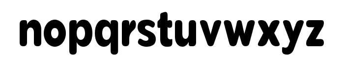Pangi Rounded ExtBd Cond Font LOWERCASE