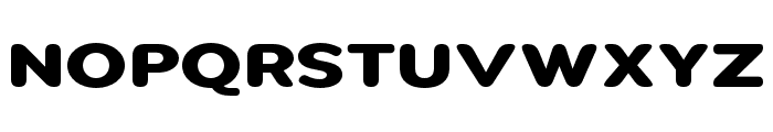 Pangi Rounded ExtBd Exp Font UPPERCASE
