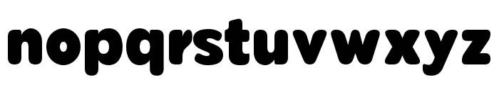 Pangi Rounded ExtBlk Narrow Font LOWERCASE