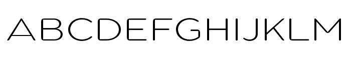 Pangi Rounded ExtLt Exp Font UPPERCASE