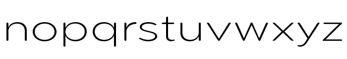 Pangi Rounded ExtLt Exp Font LOWERCASE