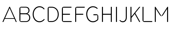 Pangi Rounded ExtLt Narrow Font UPPERCASE