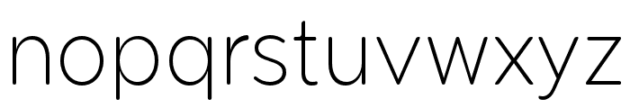 Pangi Rounded ExtLt Narrow Font LOWERCASE