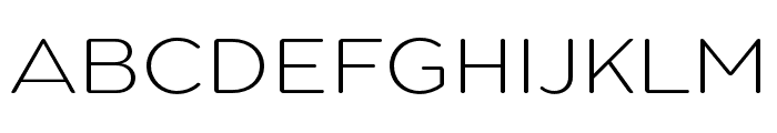 Pangi Rounded ExtLt Wide Font UPPERCASE