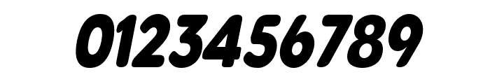 Pangi Rounded Heavy Cond Ita Font OTHER CHARS