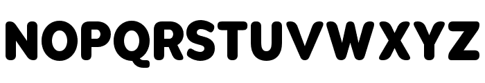 Pangi Rounded Heavy Narrow Font UPPERCASE