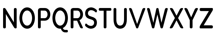 Pangi Rounded Medium Condensed Font UPPERCASE