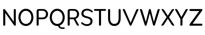 Pangi Rounded Narrow Font UPPERCASE