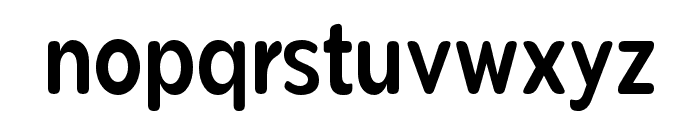 Pangi Rounded SemBd Cond Font LOWERCASE