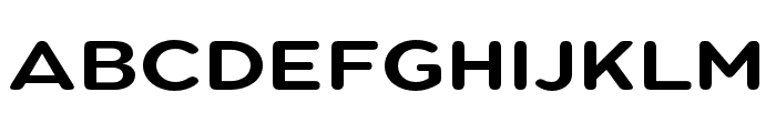 Pangi Rounded SemBd Exp Font UPPERCASE