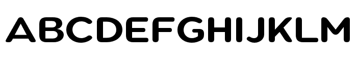 Pangi Rounded SemBd Wide Font UPPERCASE