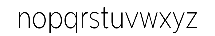 Pangi Rounded XLt Cond Font LOWERCASE