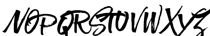 PantelRough-Regular Font UPPERCASE