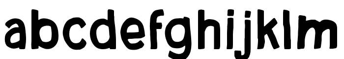 Paoul Bold Font LOWERCASE
