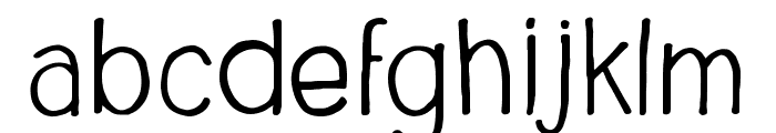 Paoul Font LOWERCASE