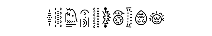 PapaKilo Symbols Font OTHER CHARS