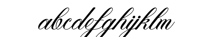 Paperlight Script Font LOWERCASE
