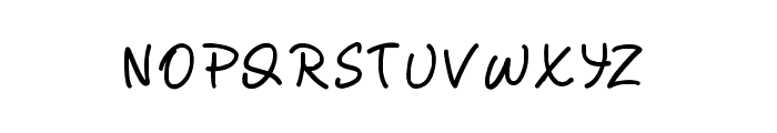 Papertown Font UPPERCASE