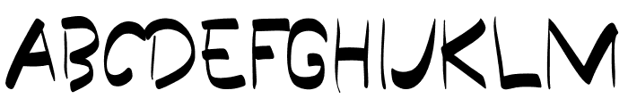 Papua Font UPPERCASE