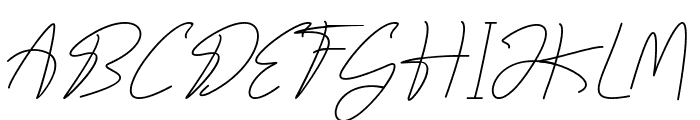 Paradigma Signature Font UPPERCASE