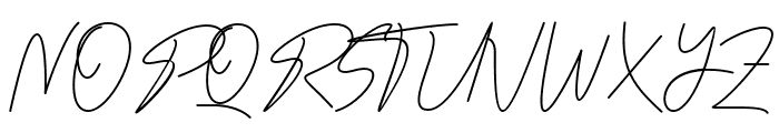 Paradigma Signature Font UPPERCASE