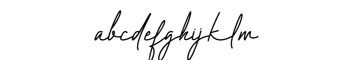 Paradigma Signature Font LOWERCASE