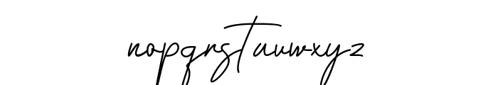 Paradigma Signature Font LOWERCASE