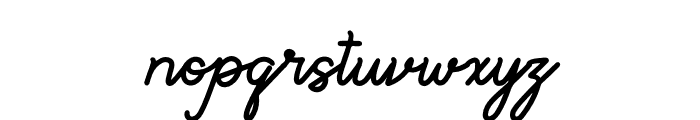 Paradise Gallaiso Font LOWERCASE
