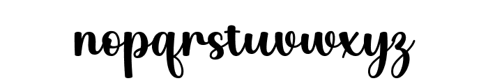 Paradise Lovely Font LOWERCASE