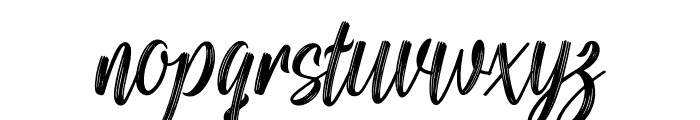 Paradise Silhouette Font LOWERCASE