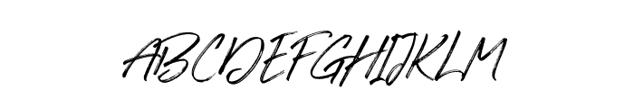 ParadiseThoughts-Regular Font UPPERCASE