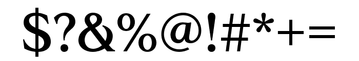 Paradisian Serif Bold Font OTHER CHARS