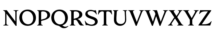 Paradisian Serif Bold Font LOWERCASE