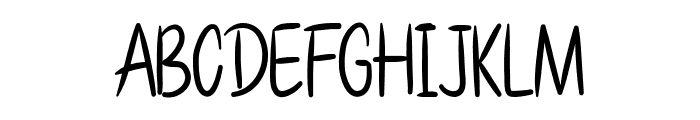 Paramitha Regular Font LOWERCASE