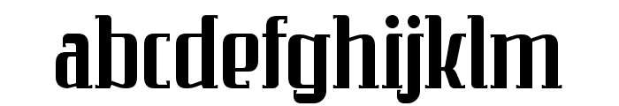 Parandea Regular Font LOWERCASE