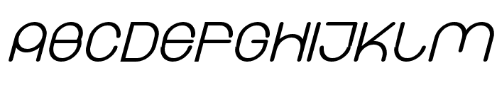 Paraoh-BoldItalic Font UPPERCASE