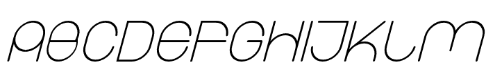 Paraoh-Italic Font UPPERCASE