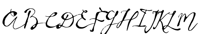 Paris 1920 Script Font UPPERCASE
