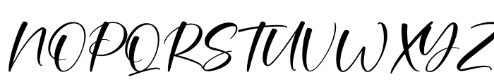 Paris Signature Font UPPERCASE