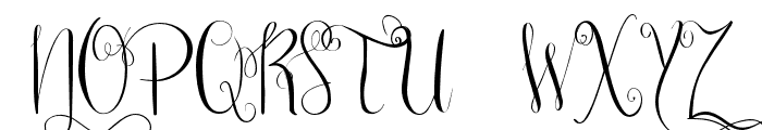 Paris in the Springtime style 1 Font UPPERCASE
