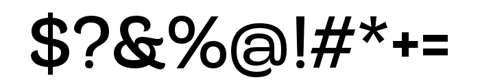 Parkin-Medium Font OTHER CHARS